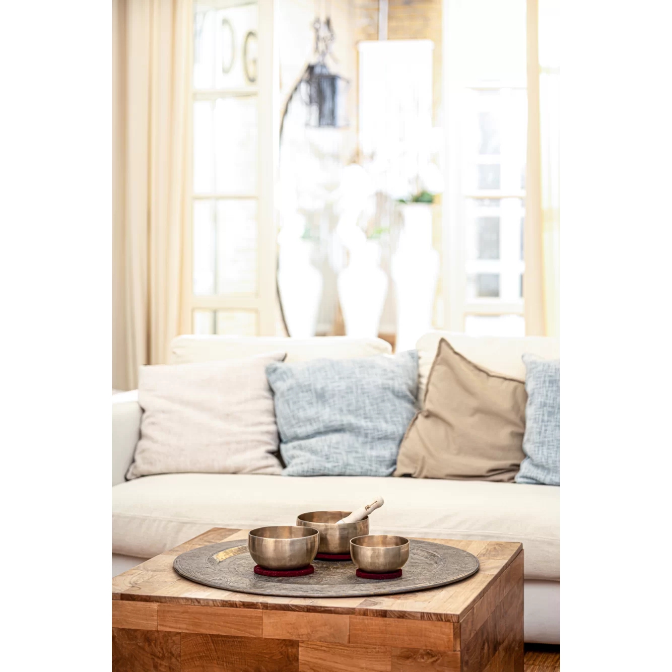 Meinl Sonic Energy SB-U-1950 Universal Singing Bowl Set 500/700/750G (3 Parça) 8