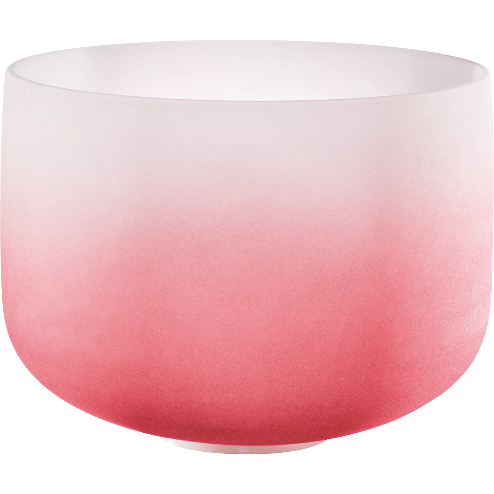 Meinl Sonic Energy CSBC14C Root Chakra 14’’ Crystal Singing Bowl Note C4 (Color Frosted Red) 1