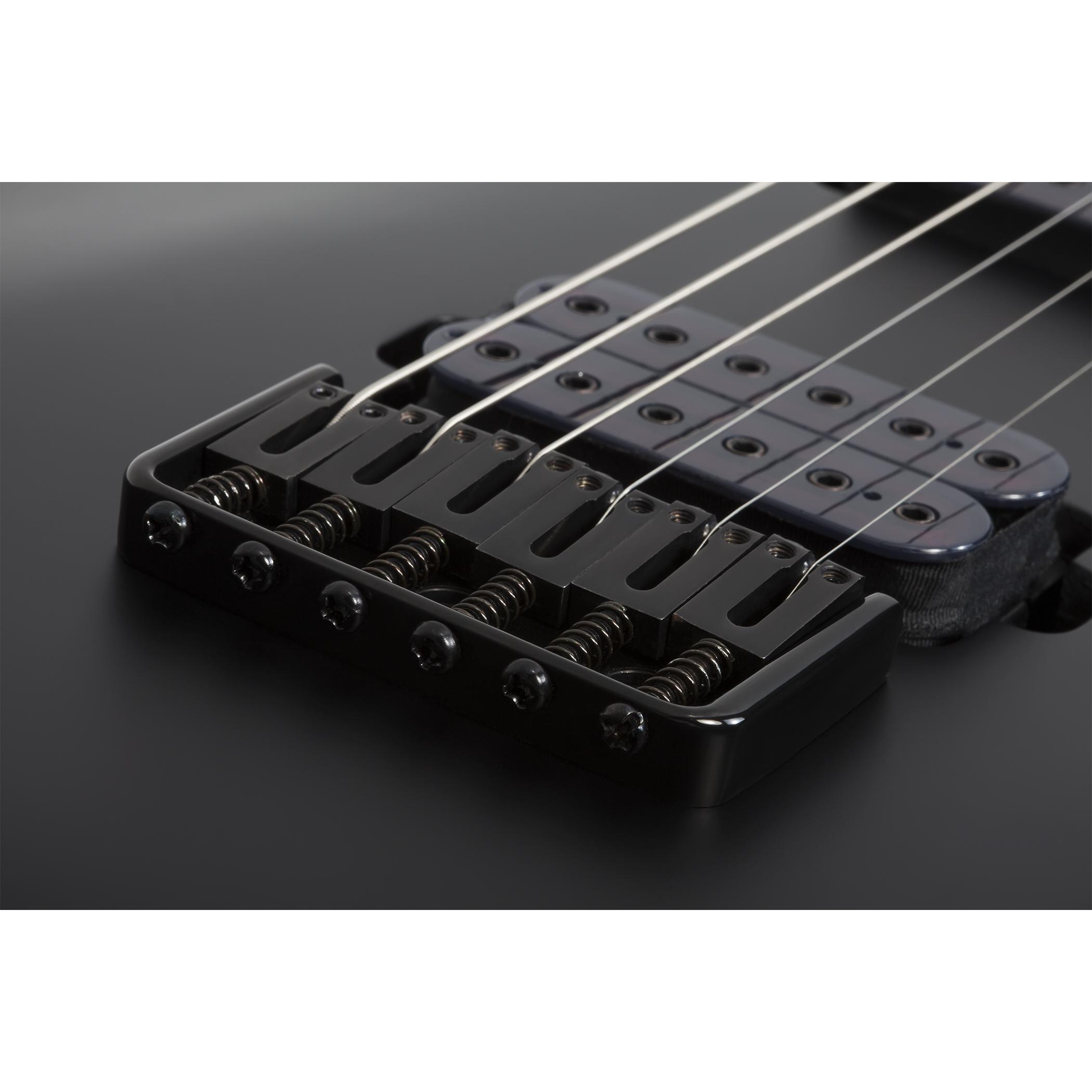 Schecter Damien-6 Elektro Gitar (Satin Black) 4