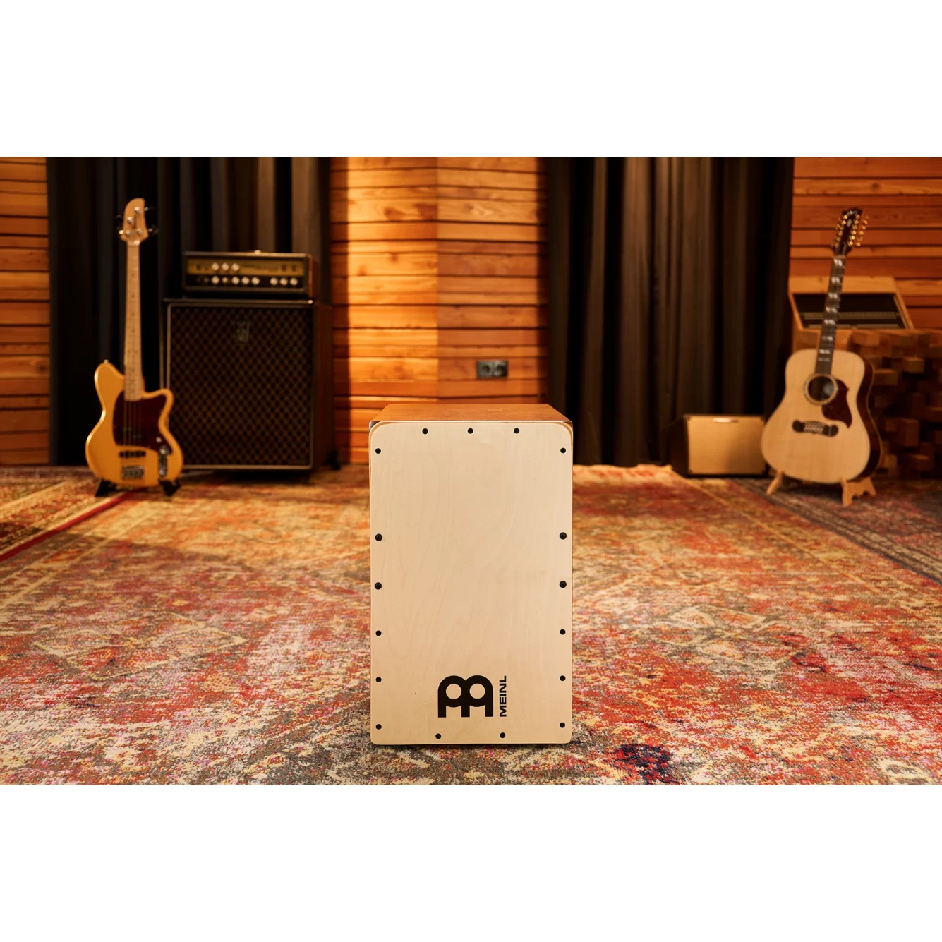 Meinl SC100AB-B Frontplate Snarecraft Cajon (Natural) 8