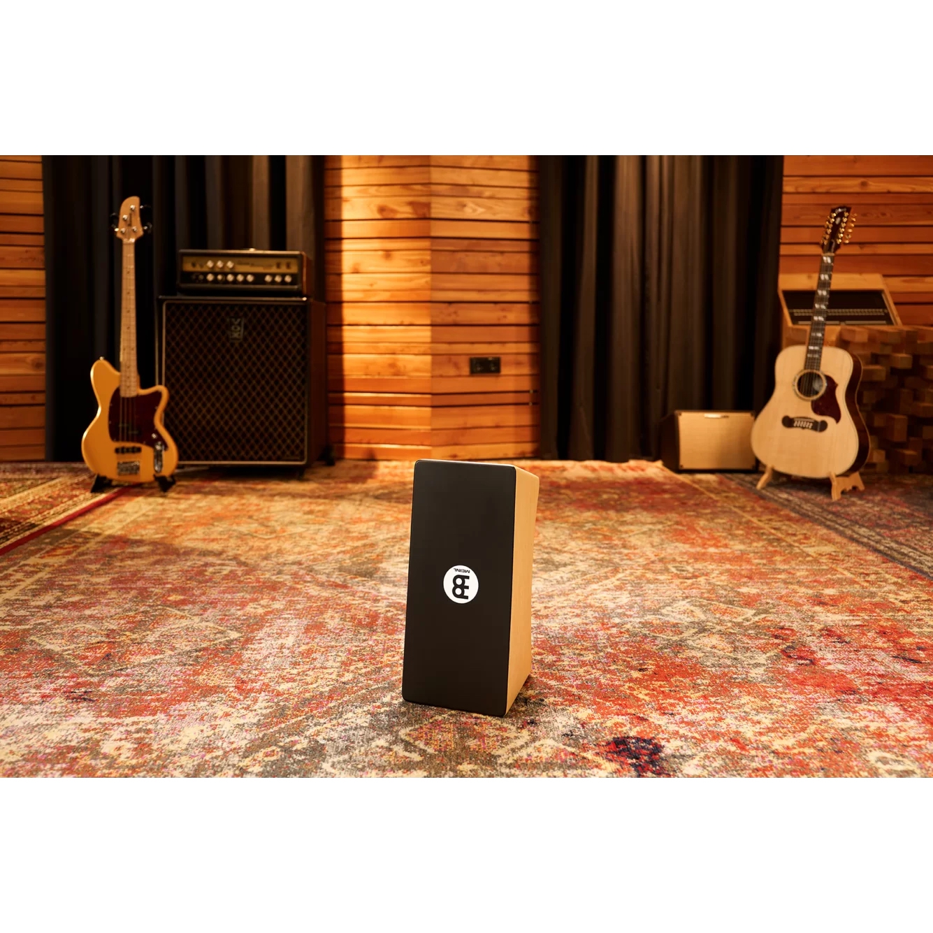 Meinl BCA2NT/EBK-M Snare Bongo Cajon (Mat Natural) 5