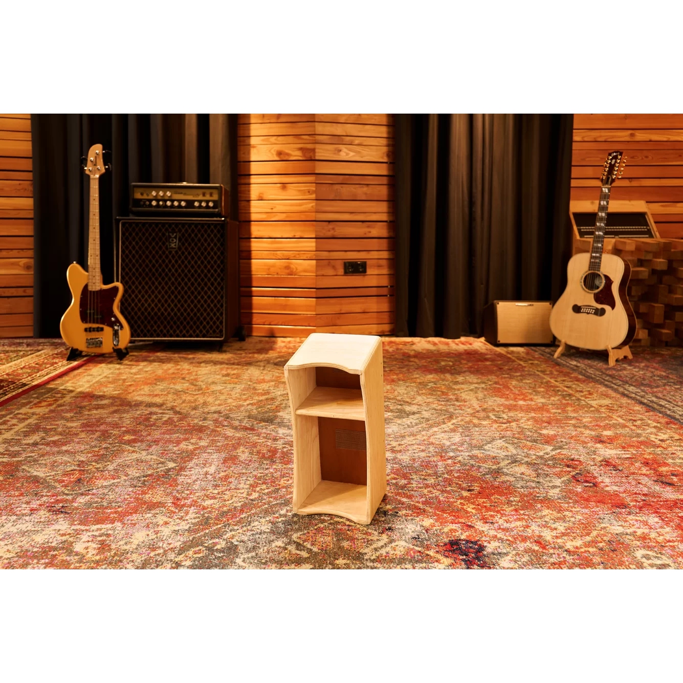 Meinl BCA2NT/EBK-M Snare Bongo Cajon (Mat Natural) 8