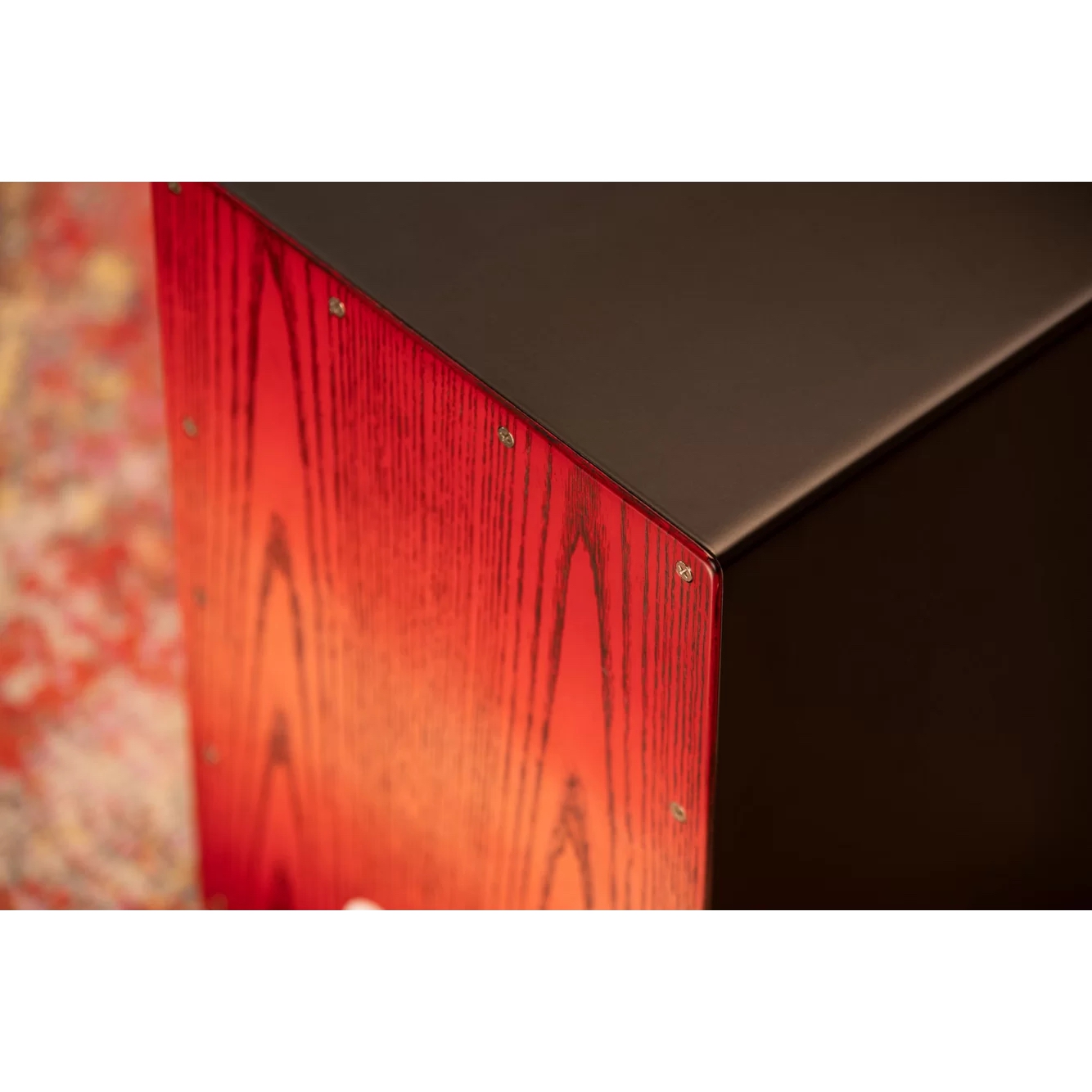 Meinl MCAJ100BK-TRF Frontplate Cajon (Tango Red Fade) 7