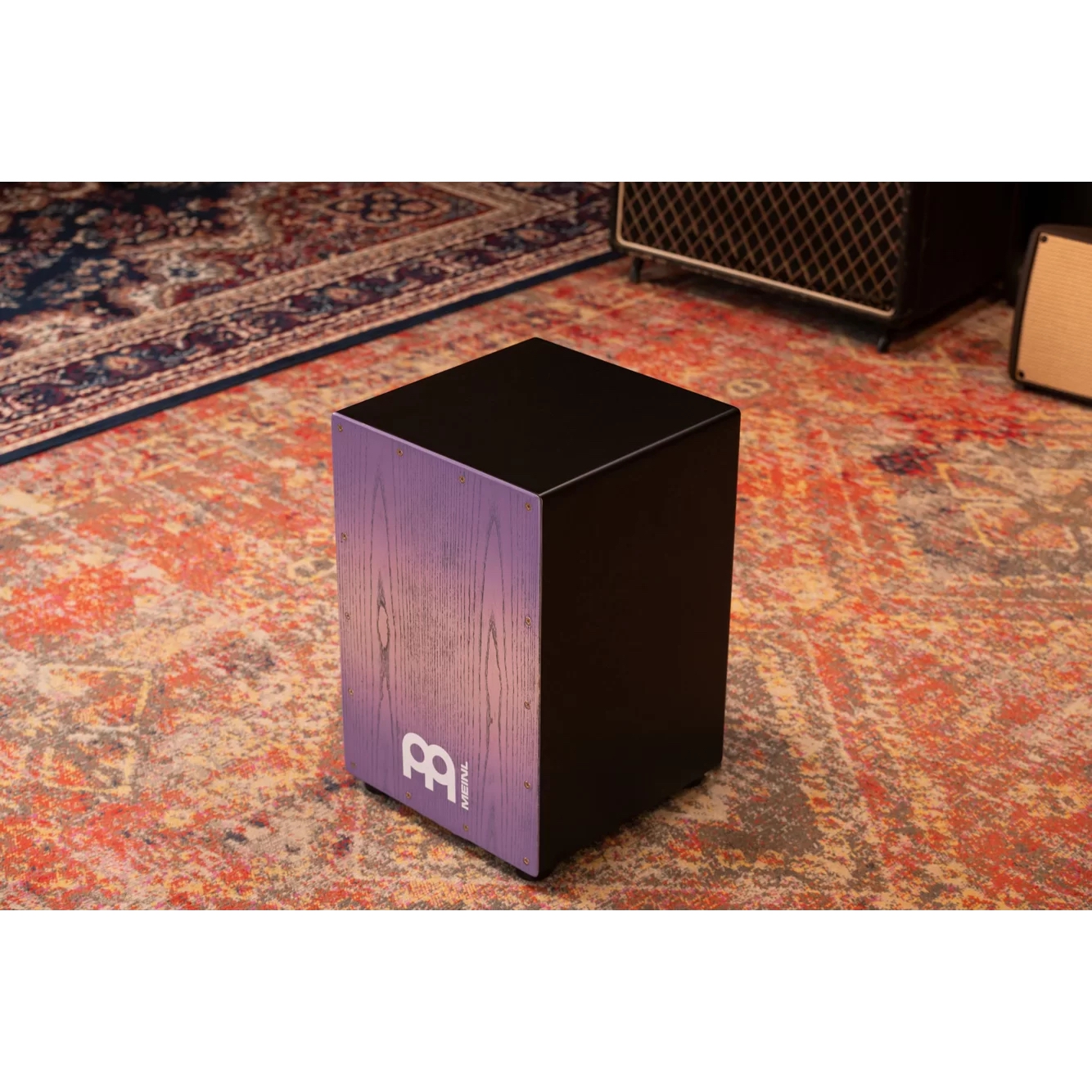 Meinl MCAJ100BK-LPF Frontplate Cajon (Lilac Purple Fade) 8