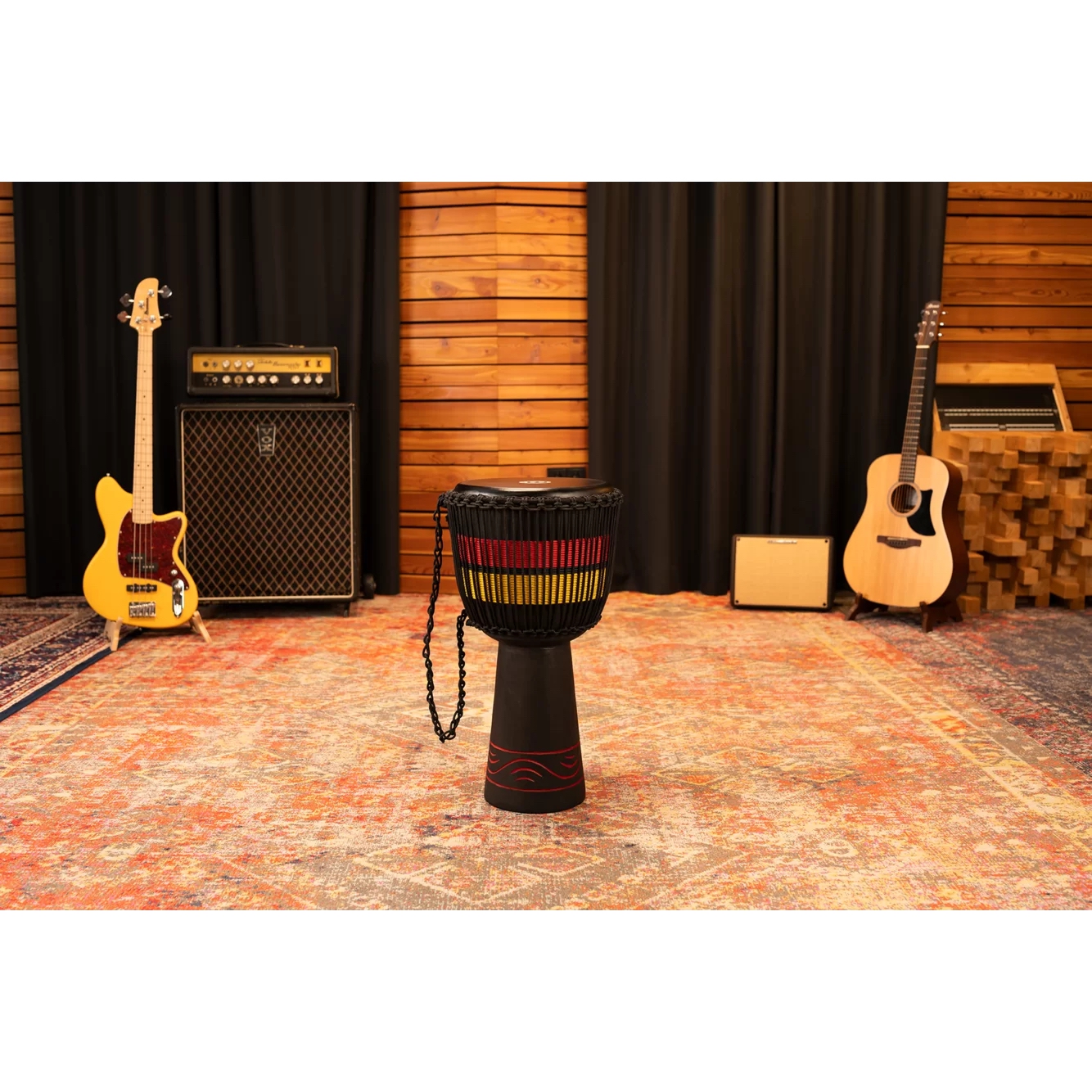 Meinl ADJ7-L African Style Fire Rhythm Series 12" Djembe 10