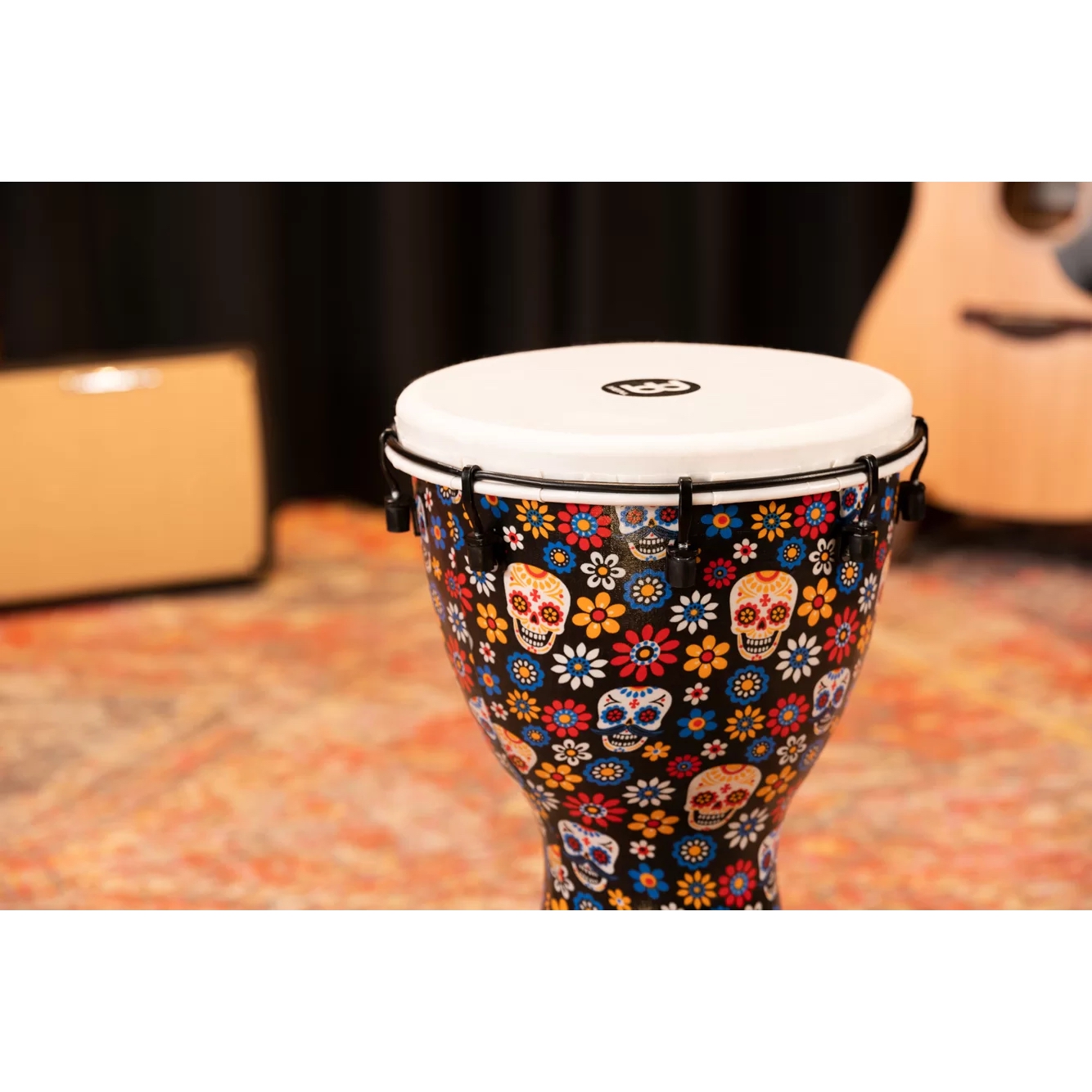 Meinl ADJ12-DA Alpine Series 12" Djembe (Day Of The Dead) 9
