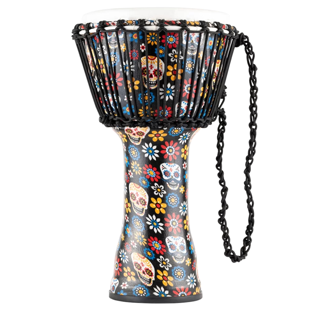 Meinl PADJ7-M-F Travel Series 10" Djembe (Day Of The Dead Finish) 2