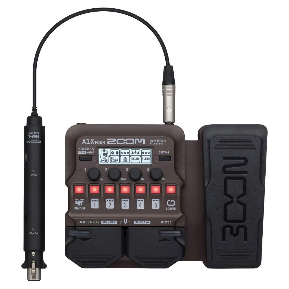 Zoom A1X FOUR Akustik Multi Efekt Prosesörü 4