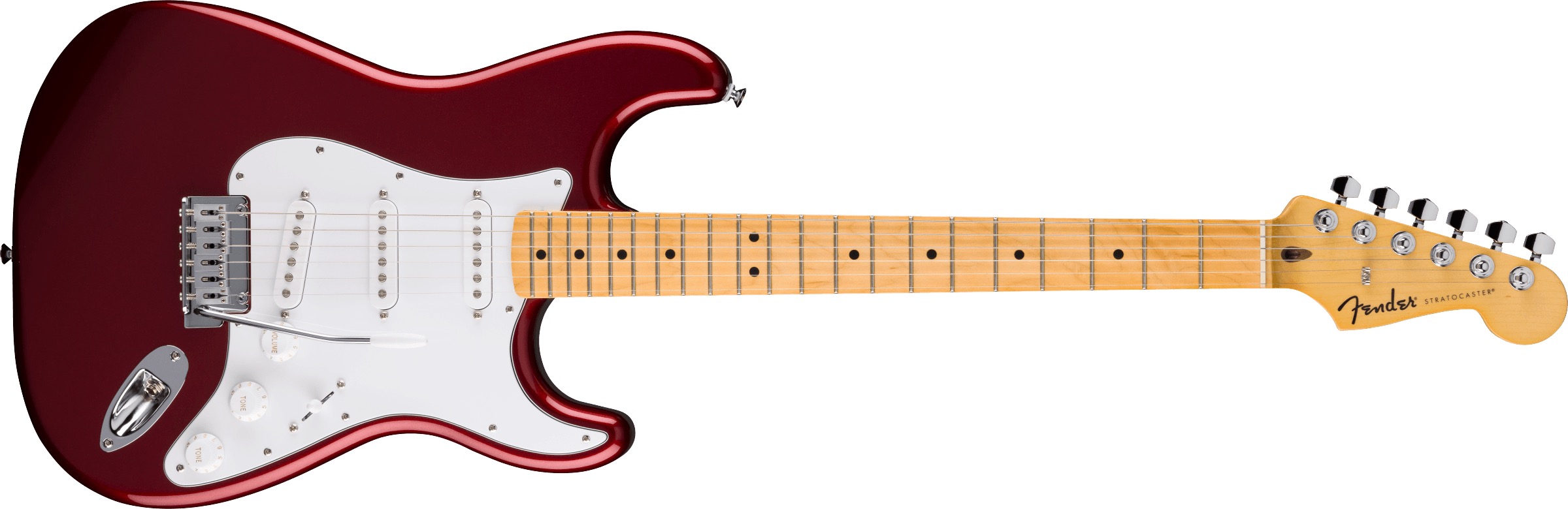 Fender Standard Stratocaster Akçaağaç Klavye Candy Cola Elektro Gitar 1