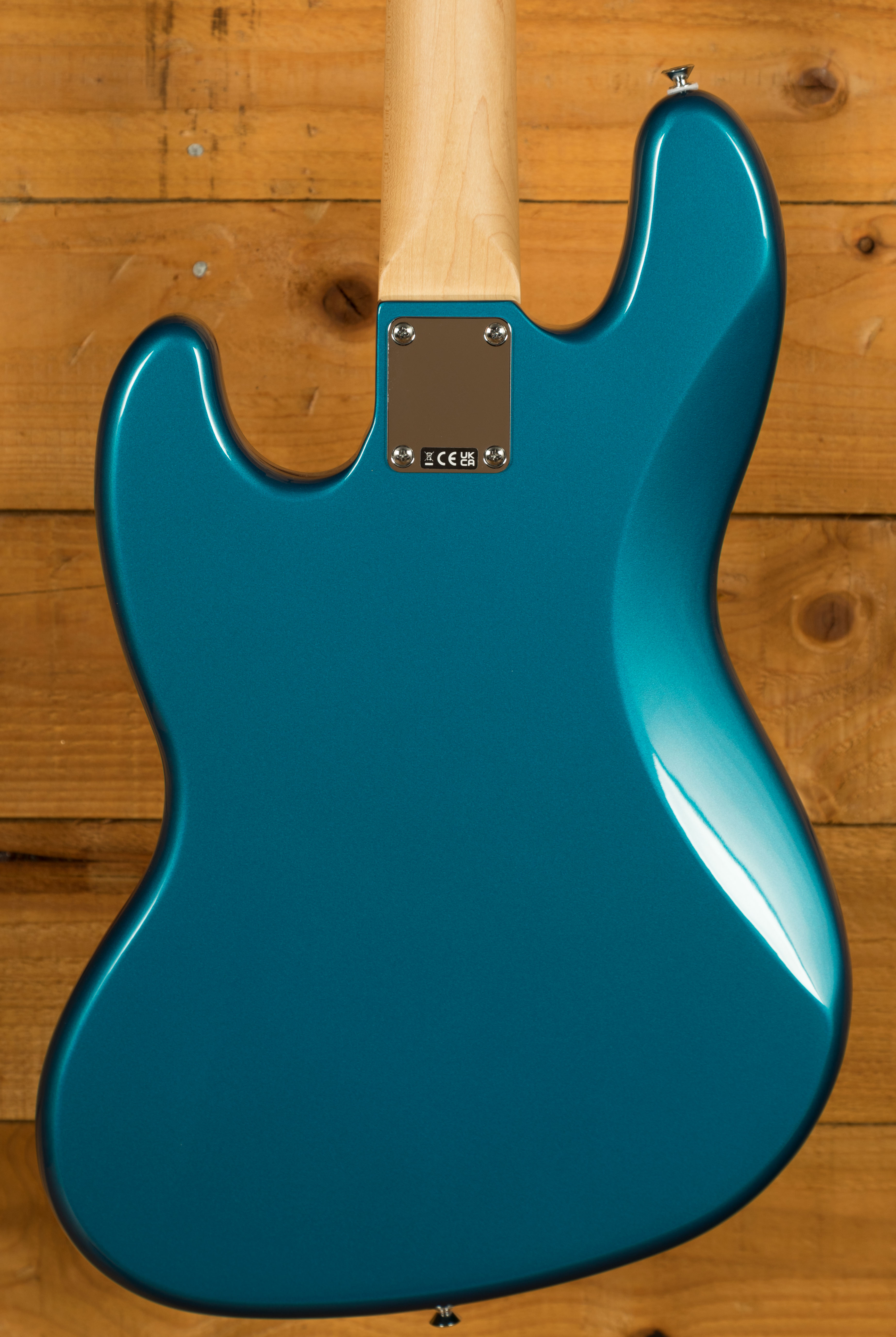 Fender Standard Jazz Bass Akçağaç Klavye Aqua Marine Metallic Bas Gitar 1