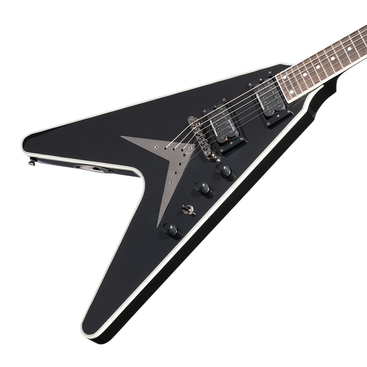 Epiphone Dave Mustaine Flying V Custom Elektro Gitar (Siyah) 2