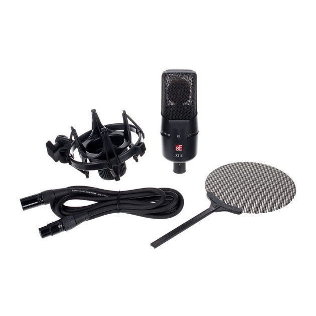 sE Electronics X1S Vocal Pack Condenser Mikrofon  Shockmount ve Popfiltre  Paketi 2