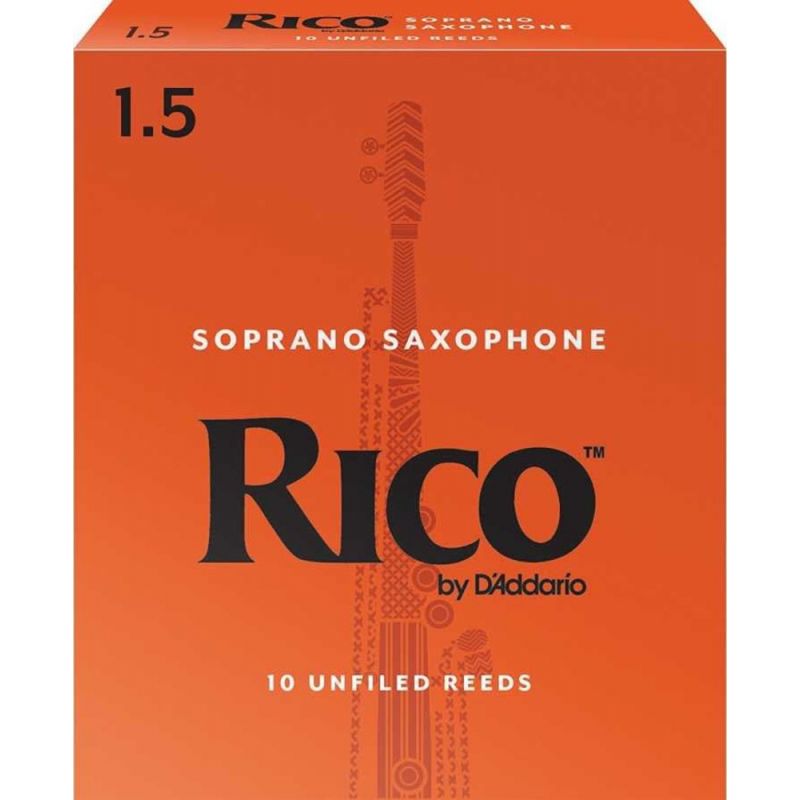 D\'Addario Woodwinds Rico RIA1015 Soprano Saksafon  Kamışı No:1,5 1