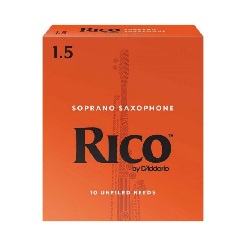 D\'Addario Woodwinds Rico RIA1015 Soprano Saksafon  Kamışı No:1,5 2