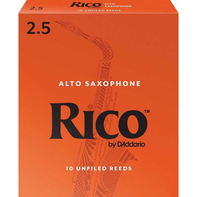 D\'Addario Woodwinds Rico RJA1025 Alto Saksafon Kamışı No:2.5 1