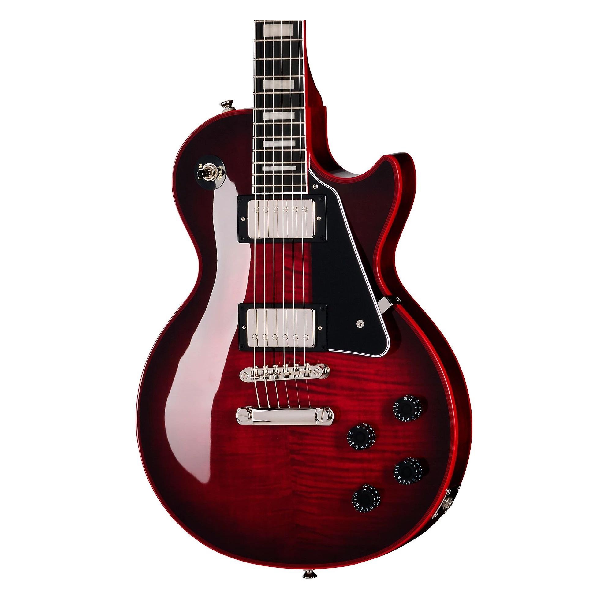 Epiphone Les Paul Custom Widow Elektro Gitar (Red Burst) 2