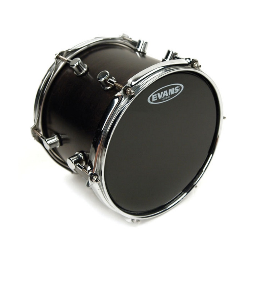 EVANS TT12HBG DERİ 12 HYDRAULİC TOM CLEAR YAĞLI SİYAH ÇİFT KAT 1