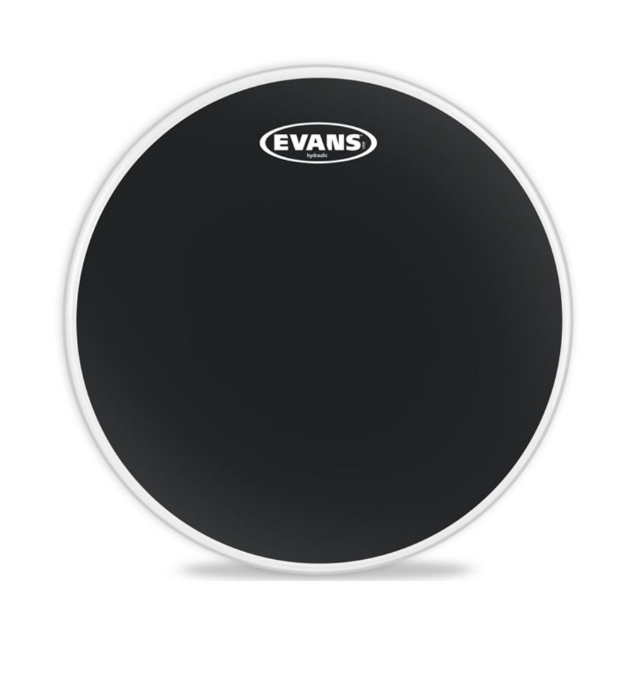 EVANS TT12HBG DERİ 12 HYDRAULİC TOM CLEAR YAĞLI SİYAH ÇİFT KAT 3