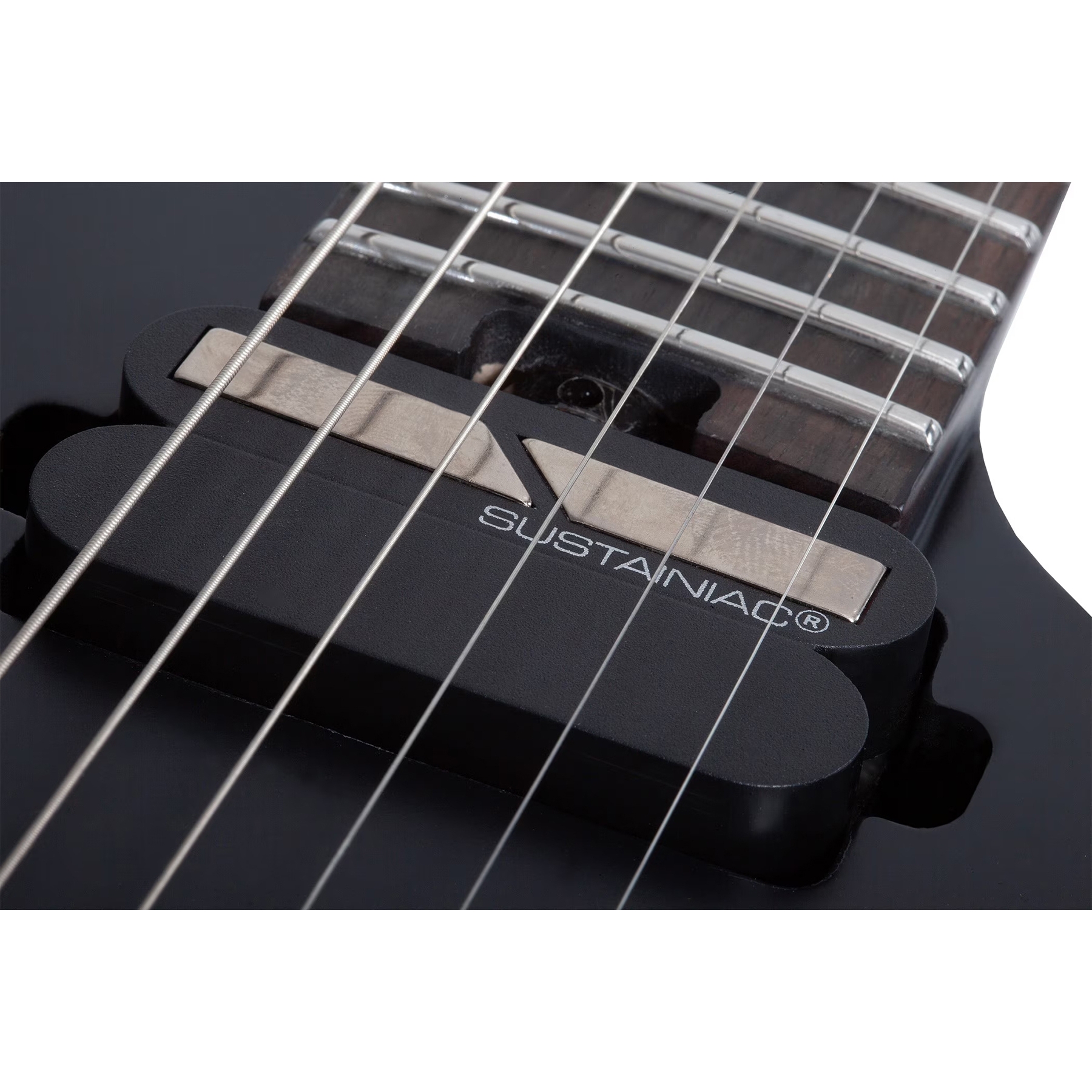 Schecter Synyster Gates Custom- 6 TR-S Headless Elektro Gitar (Mat Siyah) 5