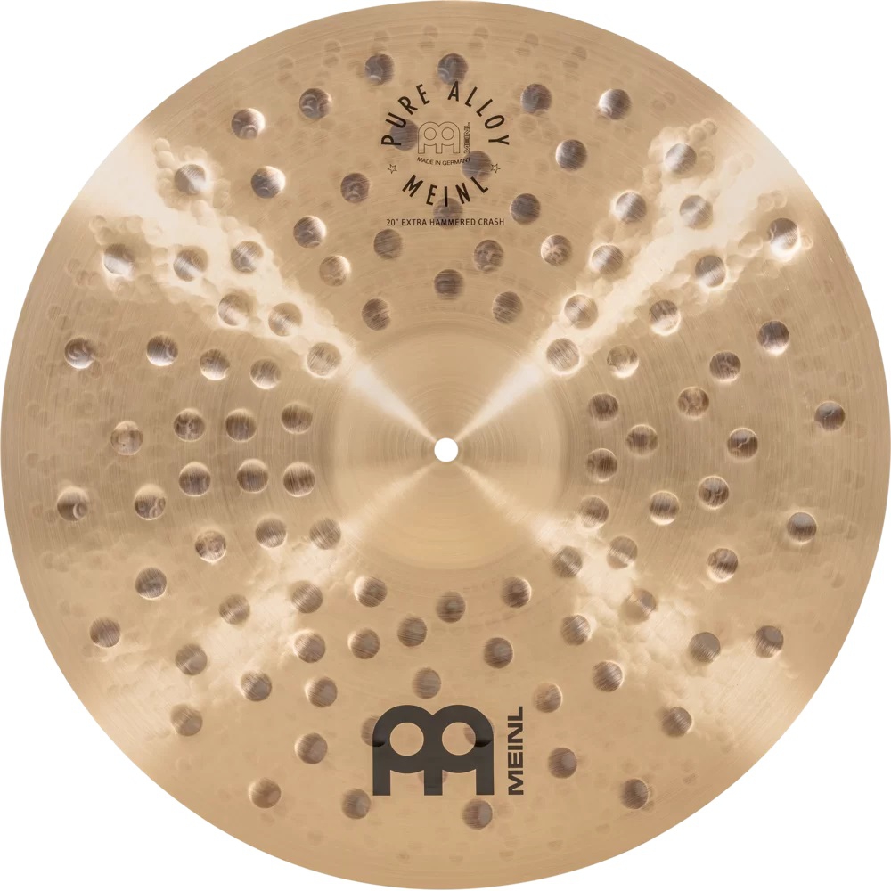 Meinl 20"  Pure Alloy Extra Hammered Traditional Crash Zil 1