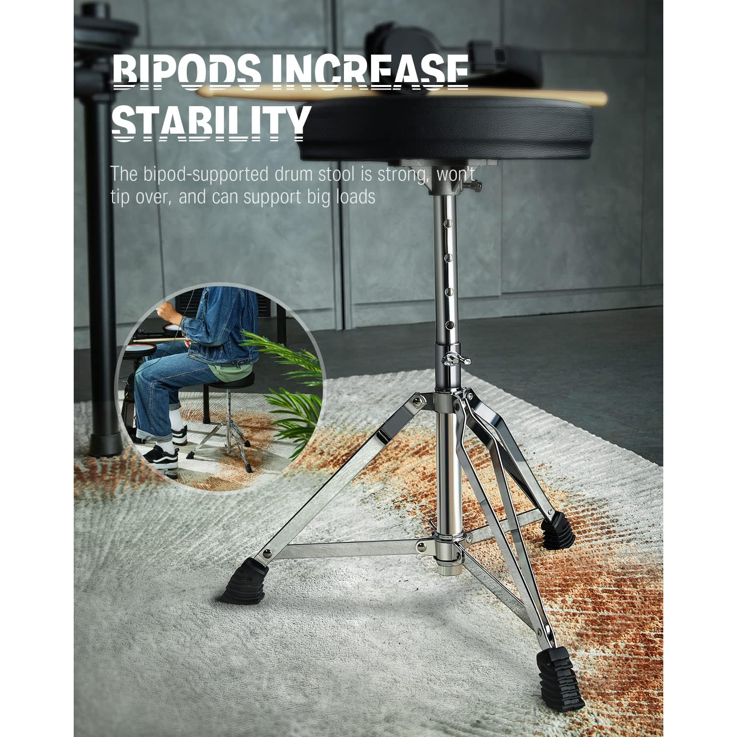 Donner DED-100 Elektro Davul 8