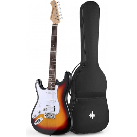 Donner DST-100SL Solak Elektro Gitar (Sunburst) 1