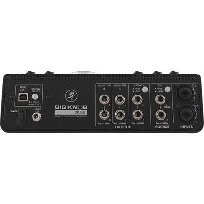 Mackie Big Knob Studio 3x2 Ses Kartı ve Stüdyo Monitör Kontrol Ünitesi 6