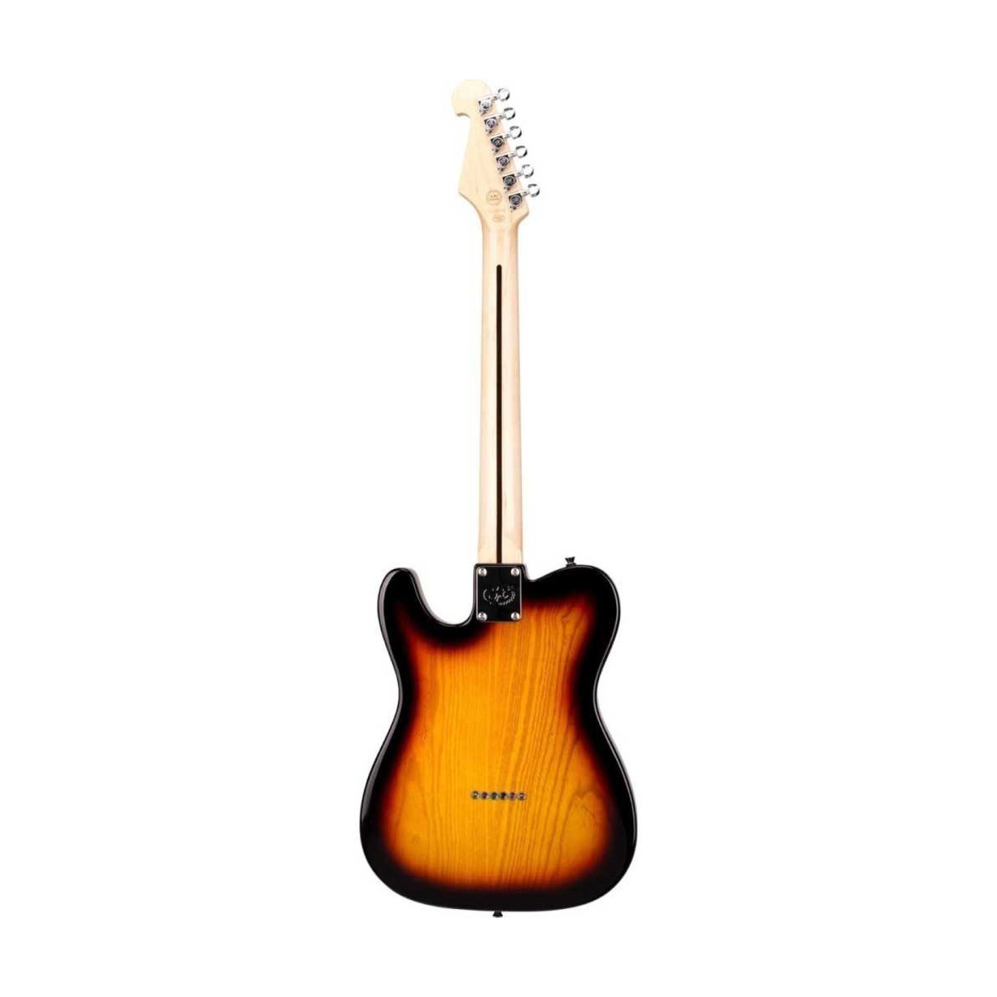 SX STL/ASH/3TS Semi Hollow Body Telecaster Elektro Gitar (Sunburst) 2