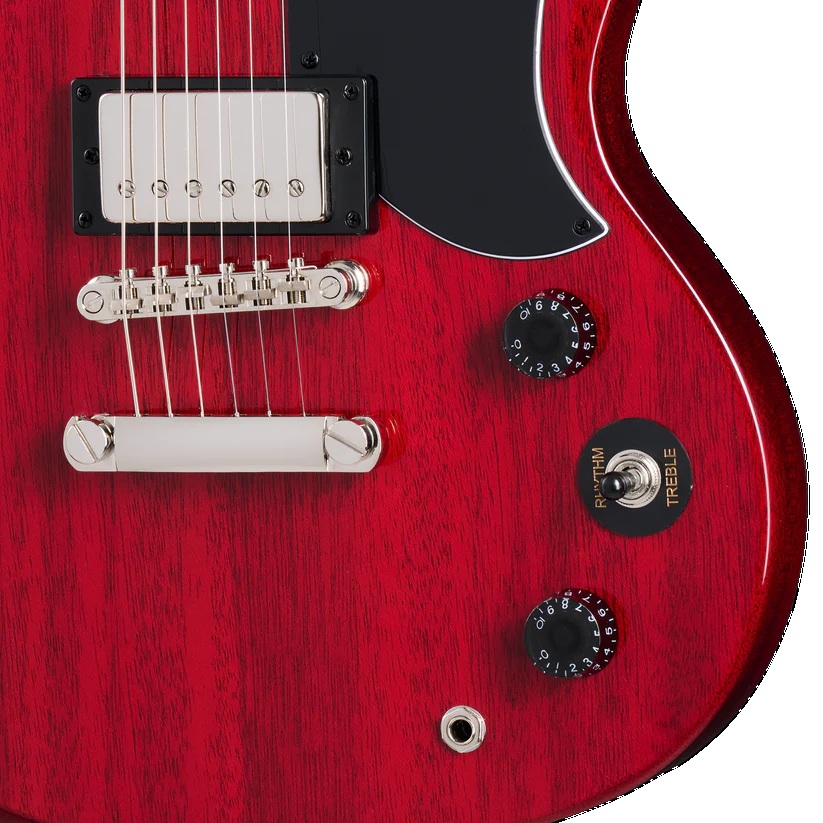 Epiphone SG Tribute Elektro Gitar (Cherry) 5