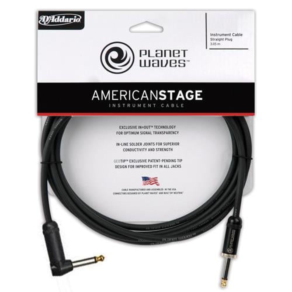 Planet Waves PW-AMSGRA-20 American Stage Guitar Cable 6 metre Enstrüman Kablosu (6 mt) 2