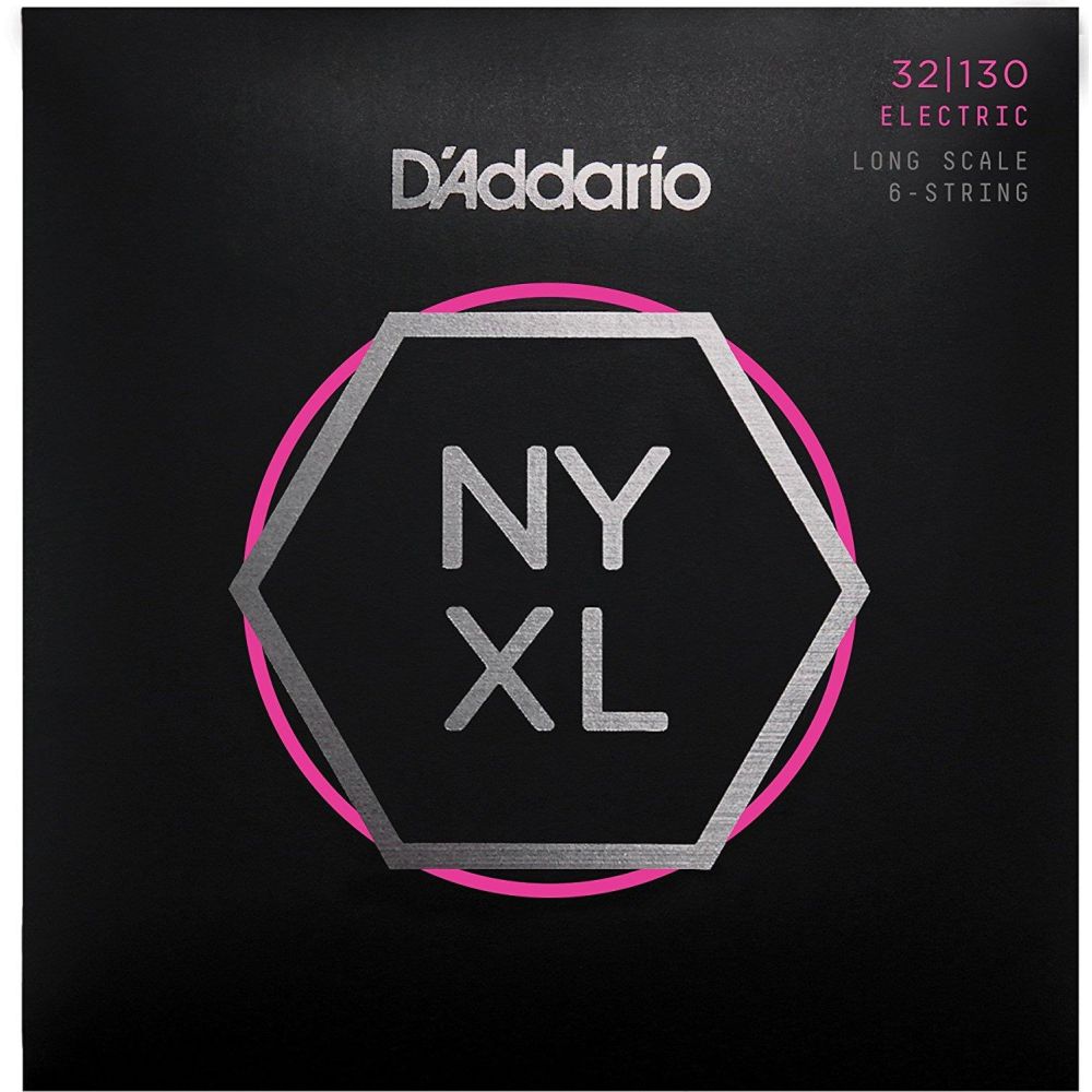 DADDARIO NYXL32130 BASS GİTAR TEL SETİ, NYXL SERİSİ, LONG SCALE, 5 TELLİ 4
