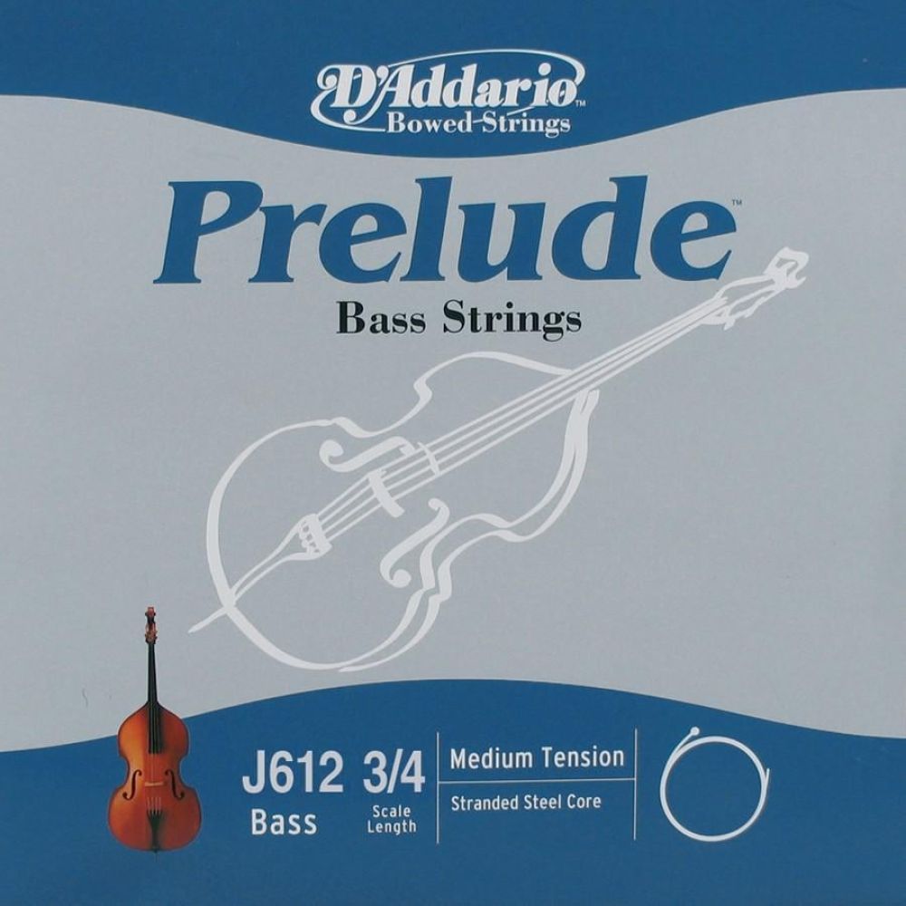 DADDARIO J612 KONTRABAS TEK TEL, 3/4, PRELUDE, D-(RE), MEDIUM 2