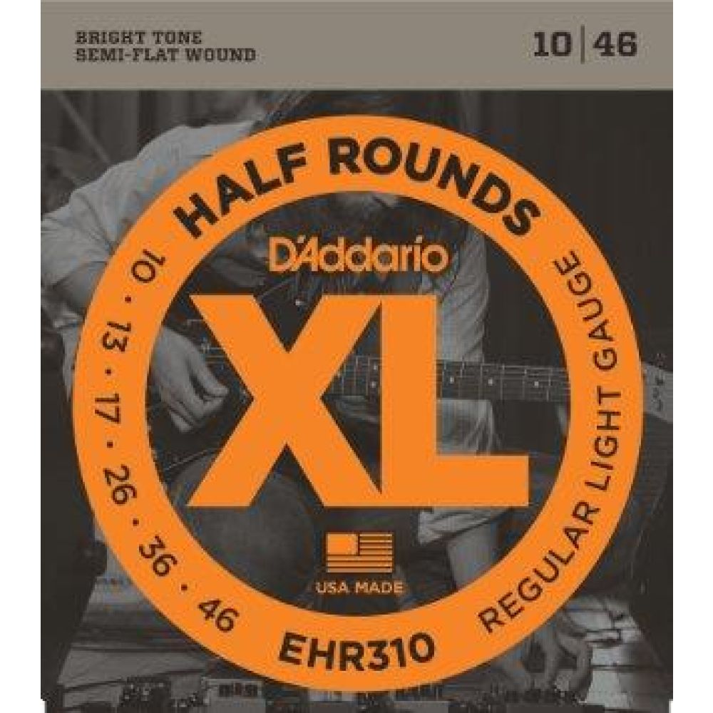 DADDARIO EHR310 ELEKTRO GİTAR TEL SETİ, 10-46, HALF ROUNDS, REGULAR LIGHT 2