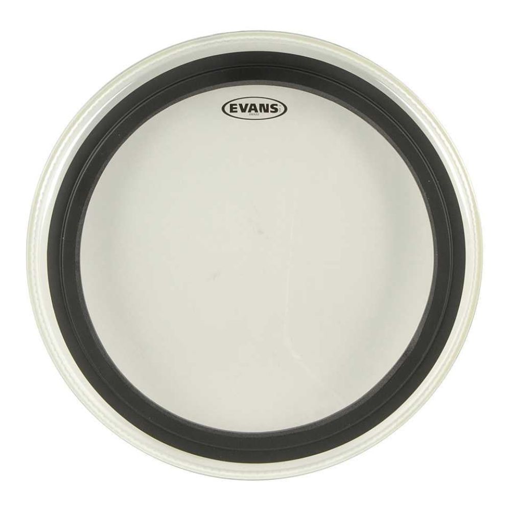 EVANS BD24EMAD2 24\" DERİ KİCK CLEAR SÜNGERLİ ÇİFT KAT (17 MİL) 2