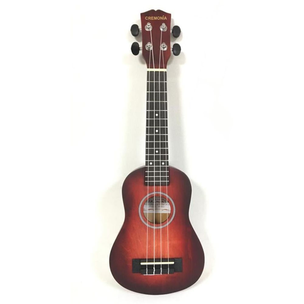 CREMONIA AU-H01A-21RD UKULELE 21\" MAT KIRMIZI 2