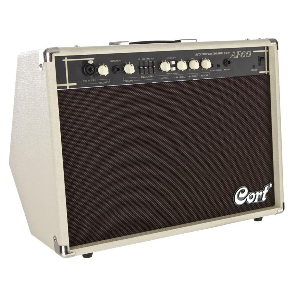 CORT AF60 AKUSTİK GİTAR VE SAZ AMFİSİ, 60W 2