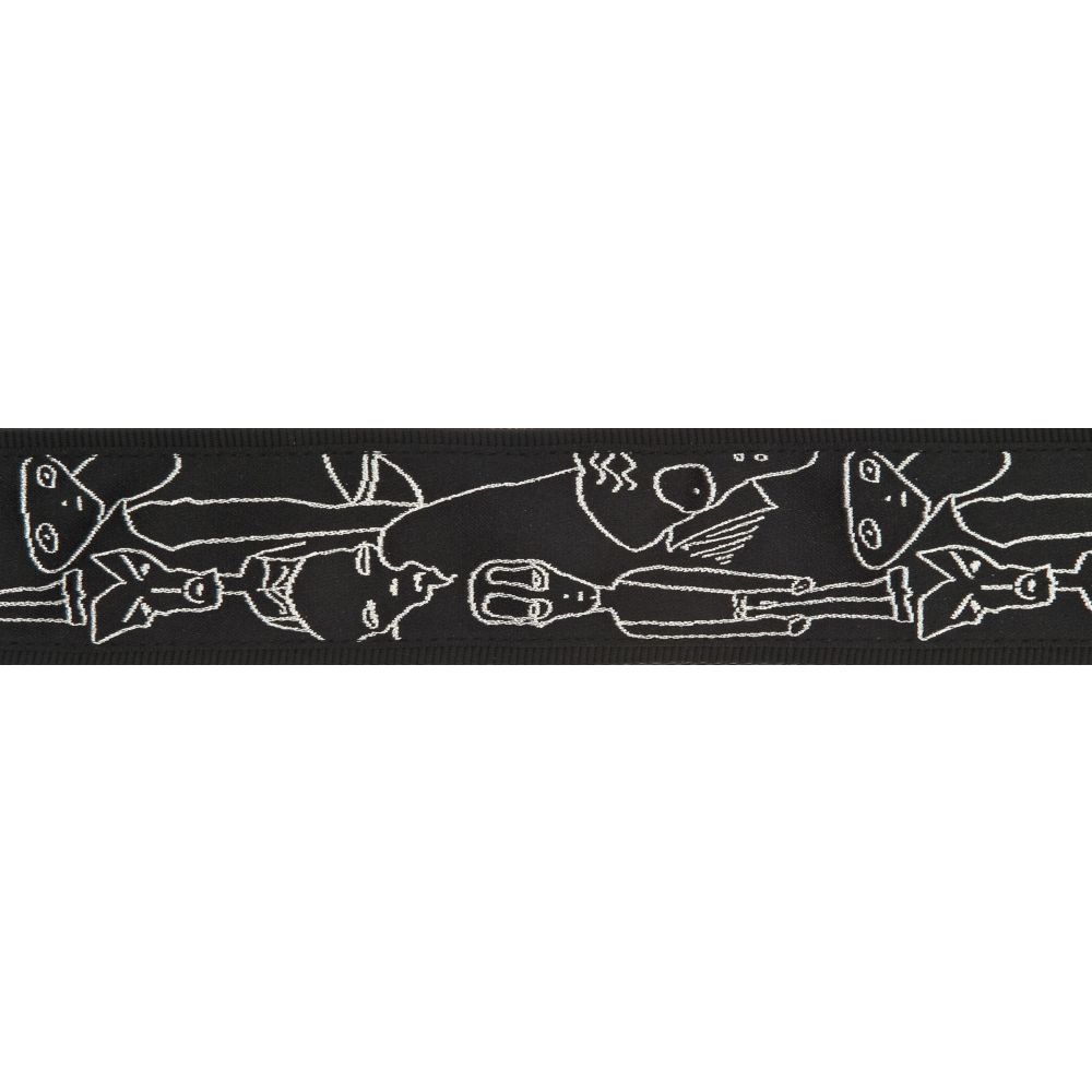 PLANETWAVES 50JS05 GİTAR ASKISI, DOKUMA, JOE SATRIANI GÜMÜS FIGUR SİLVER 2