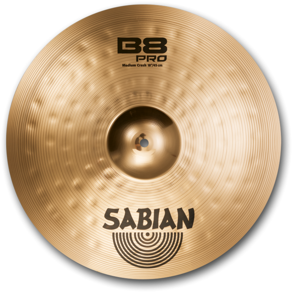 SABIAN 31808B 18\" B8 PRO MEDIUM CRASH ZİL 2