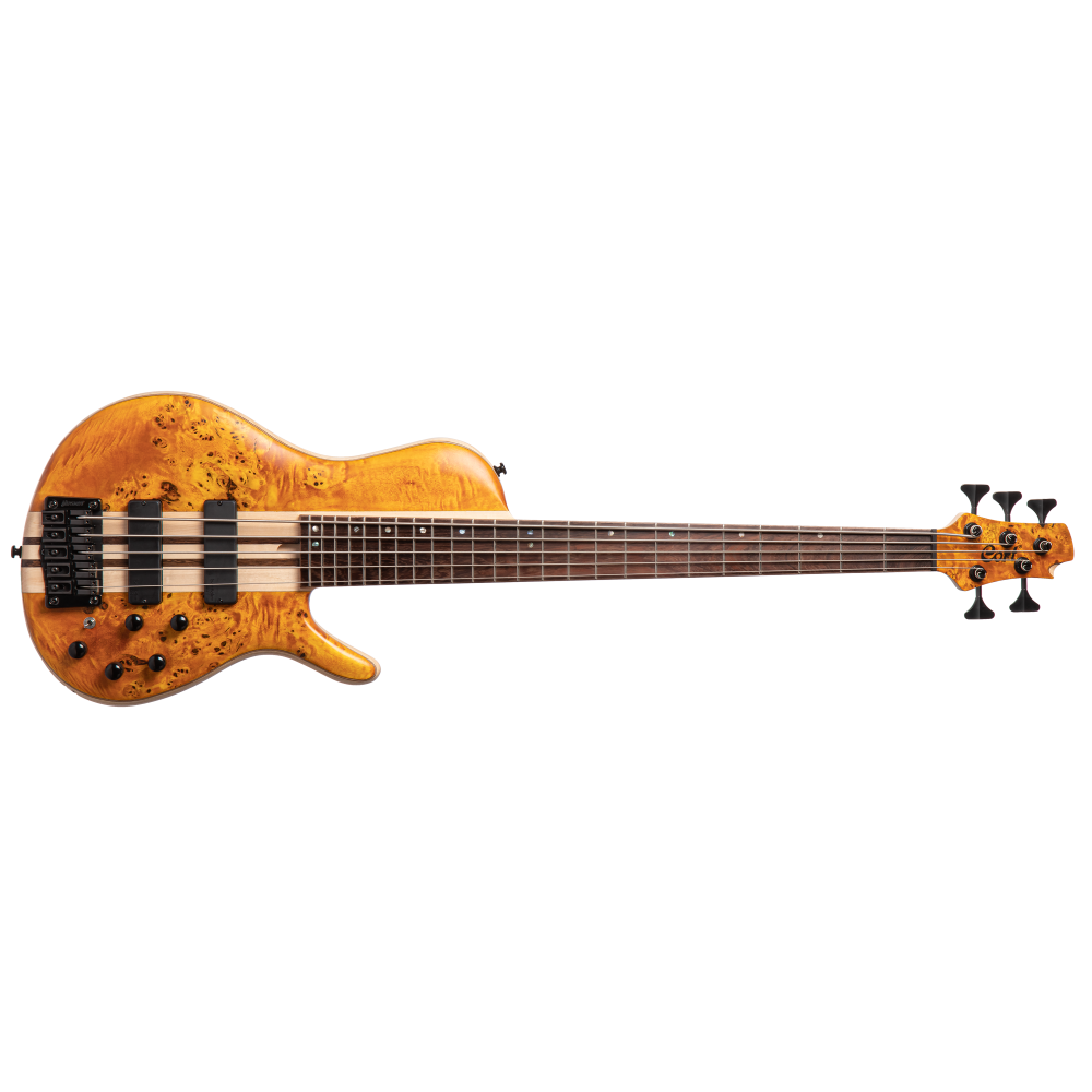 CORT A5PLUS SC AOP BASS GİTAR, 5 TELLİ, ÇANTALI 2