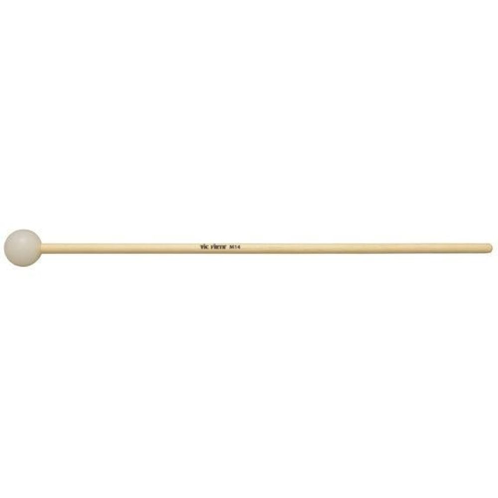 VICFIRTH M14 BAGET KEYMALLET SOFT, WHITE POLY MALLETS 2