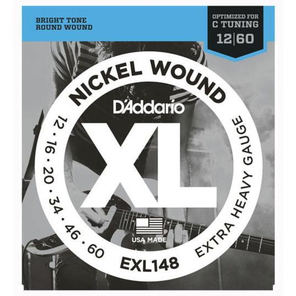 DADDARIO EXL148 ELEKTRO GİTAR TEL SETİ, XL, 12-60,EXTRA HEAVY 2