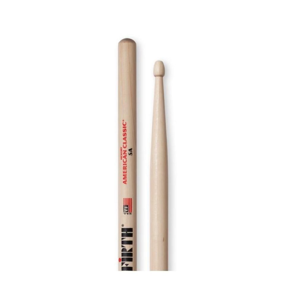 VICFIRTH V5A BAGET 5A WOOD, HICKORY, 0.565\"x16\", MED 3