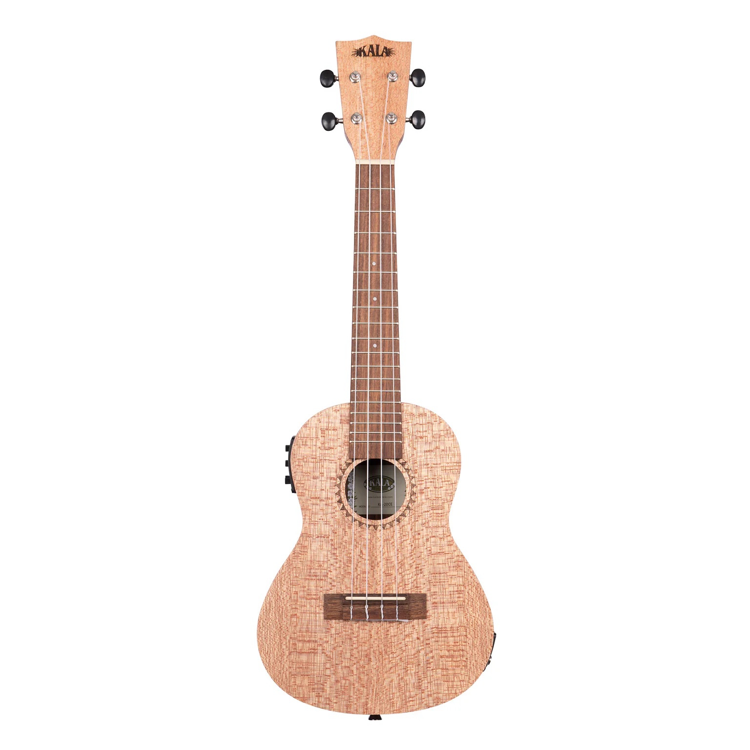 Kala Burled Meranti Concert Elektro Ukulele 2