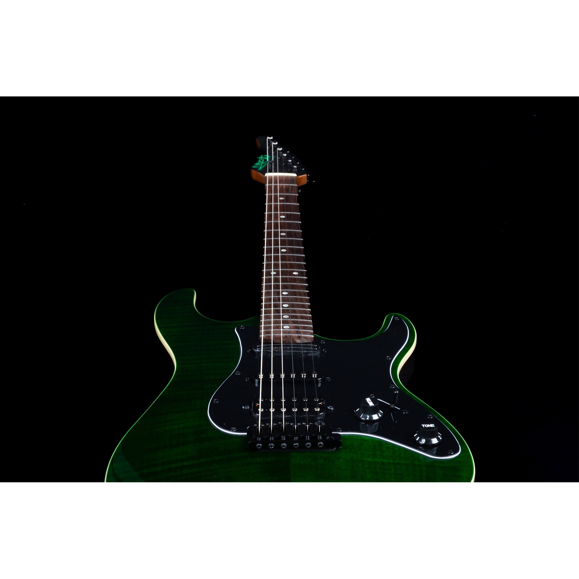 Jet JS-450 TGR R HSS Elektro Gitar (Transparent Green) 4