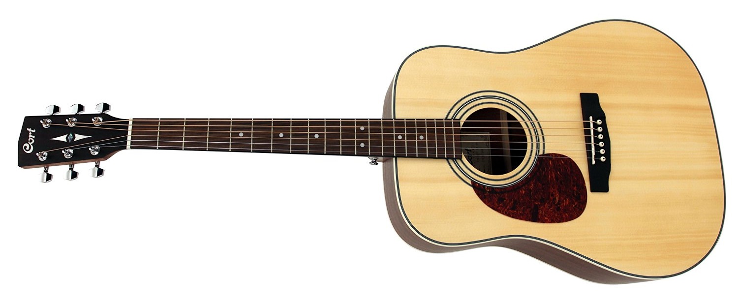 CORT EARTH70LHOP AKUSTİK GİTAR SOLAK, OPEN PORE, MASİF LADİN KAPAK, 1