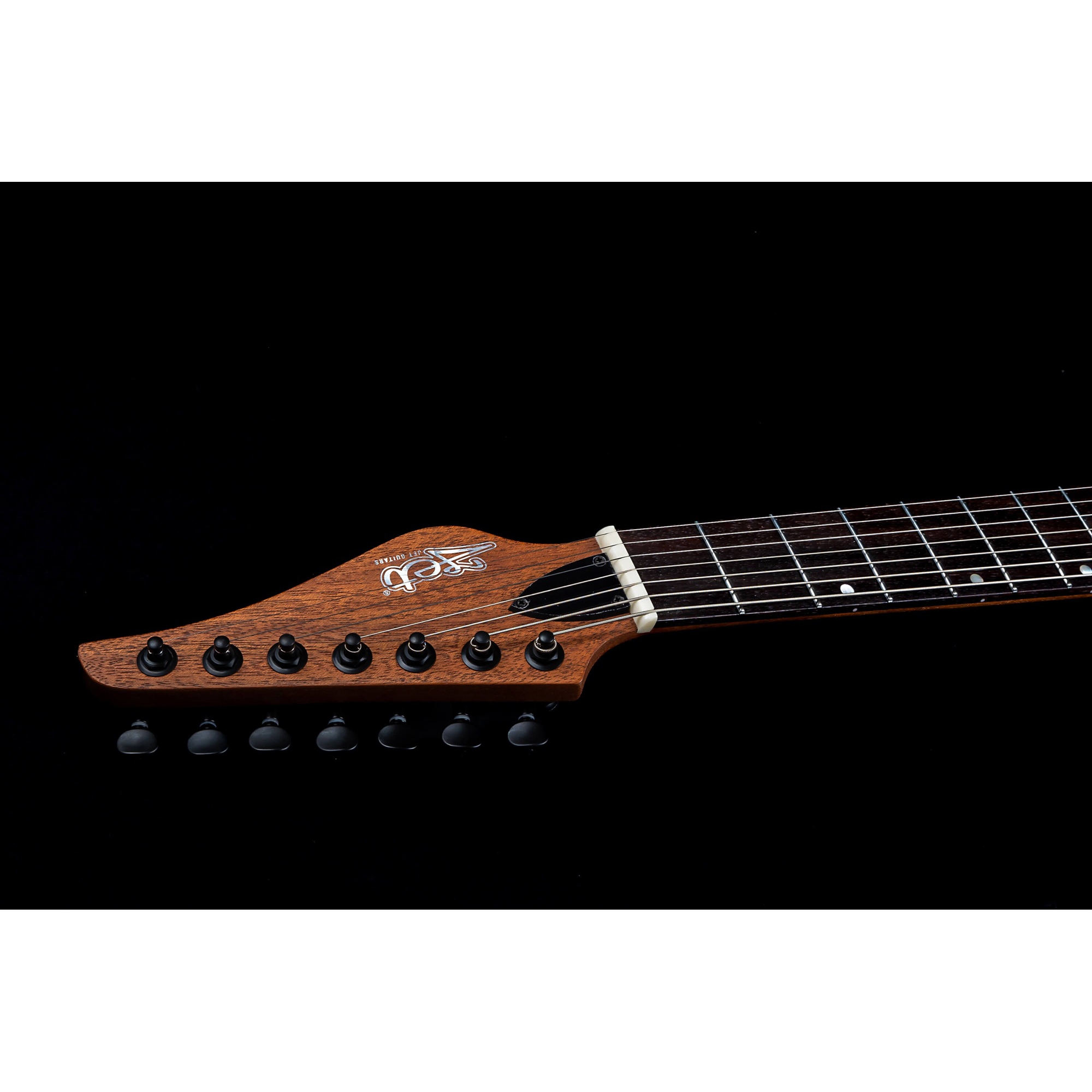 Jet JS-507 Stygian HH Elektro Gitar (Satin Black) 6