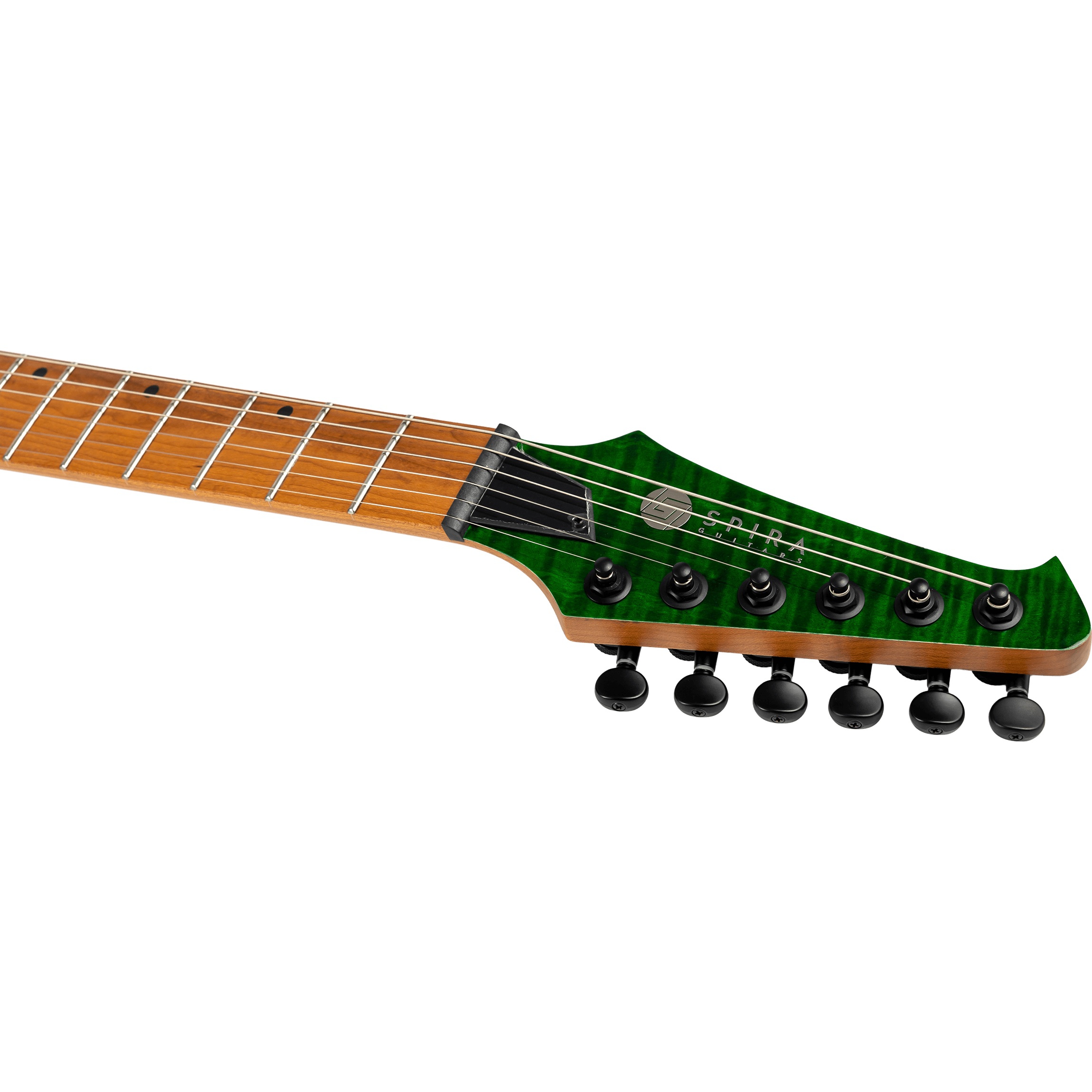 Spira S-450 TGR Elektro Gitar (Trans Green) 6
