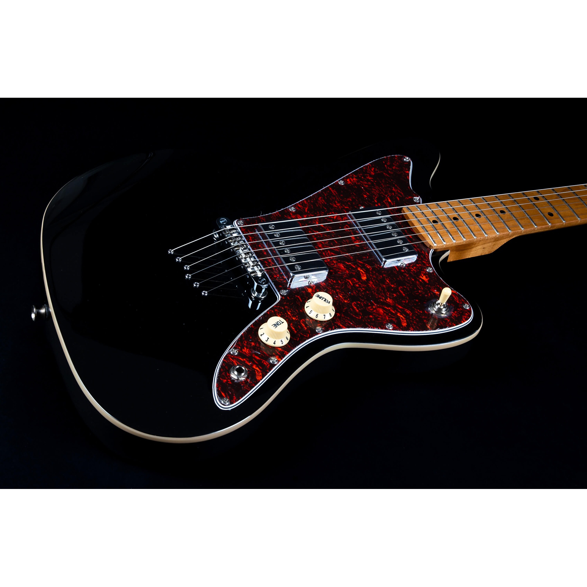 Jet JJ-350 BK HH Elektro Gitar (Black) 6