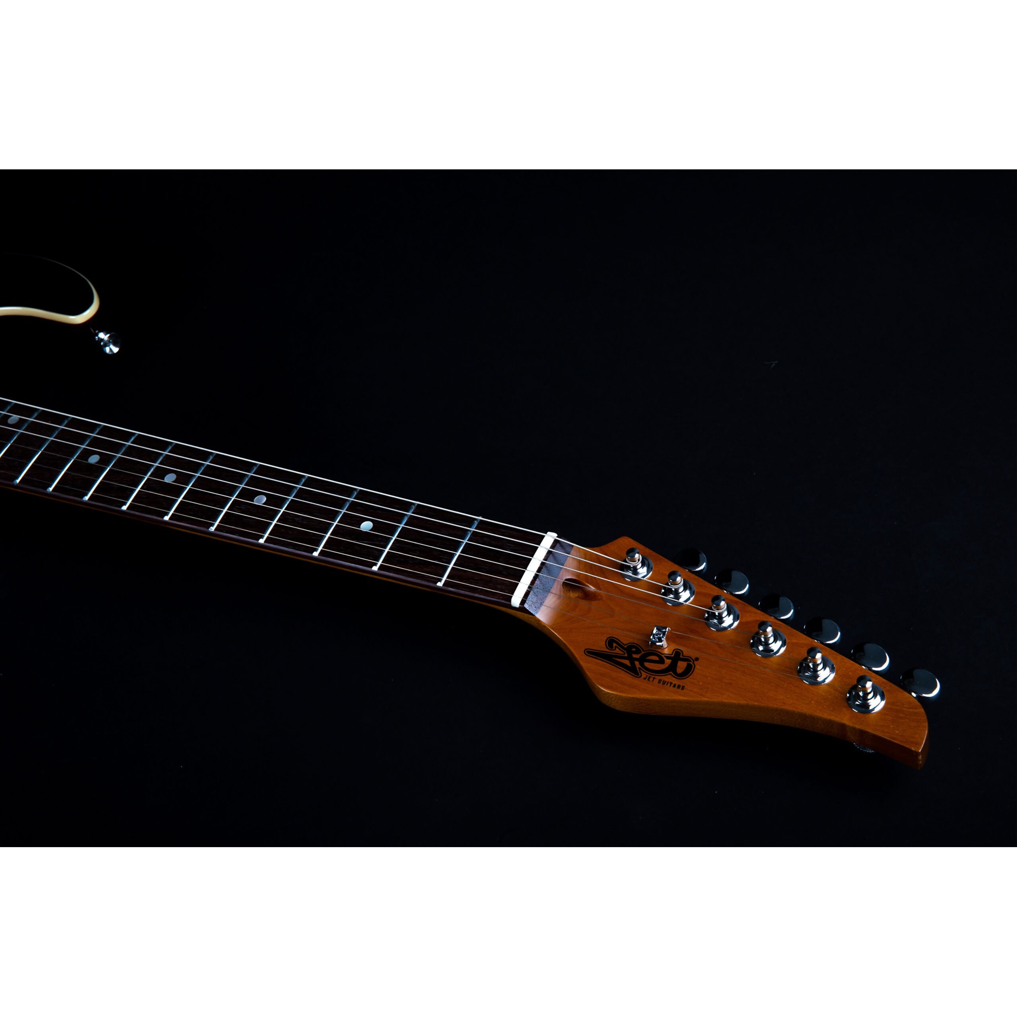 Jet JS-450 QTB R HSS Elektro Gitar (Transparent Brown) 6