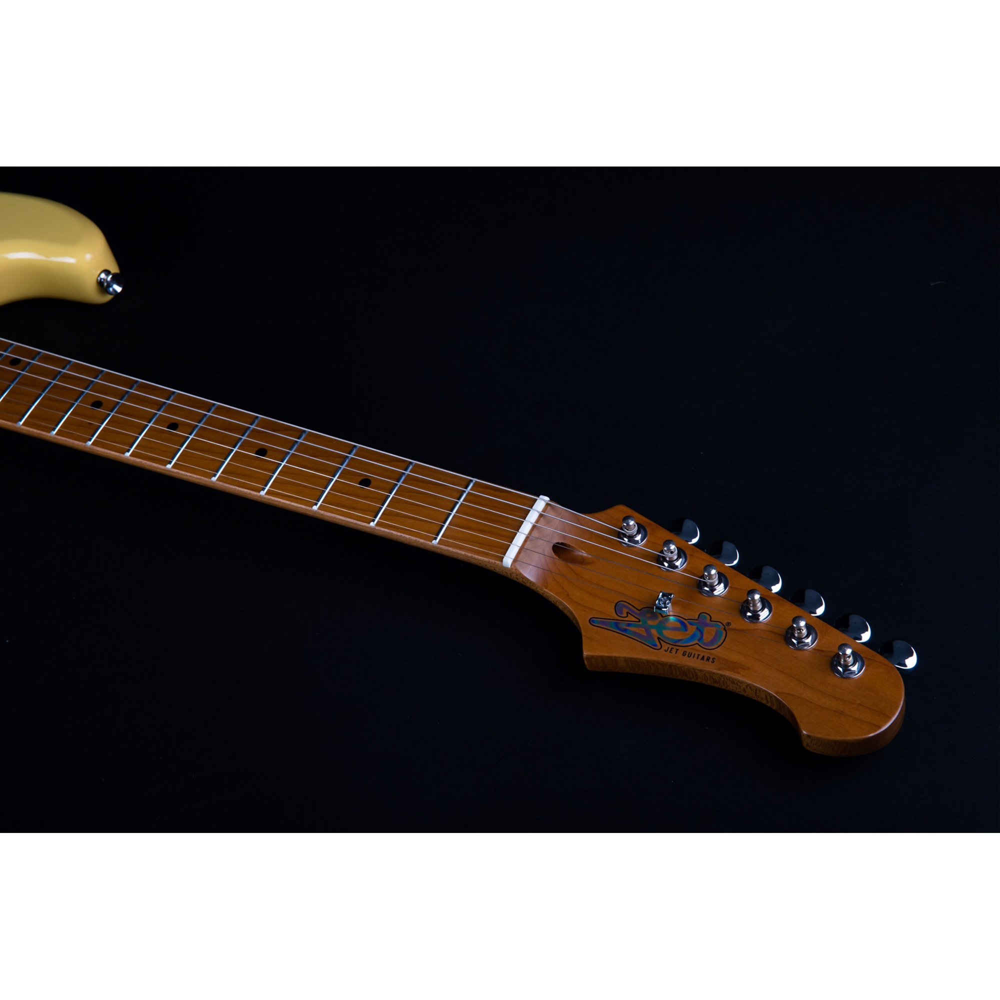 Jet JS-400 VYW HSS Elektro Gitar (Vintage Yellow) 6